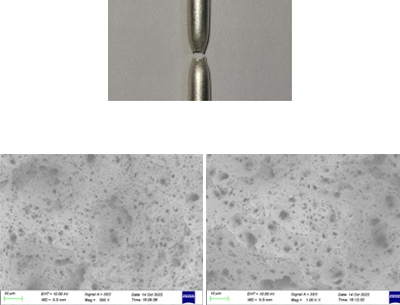 (3)Fracture appearance of material